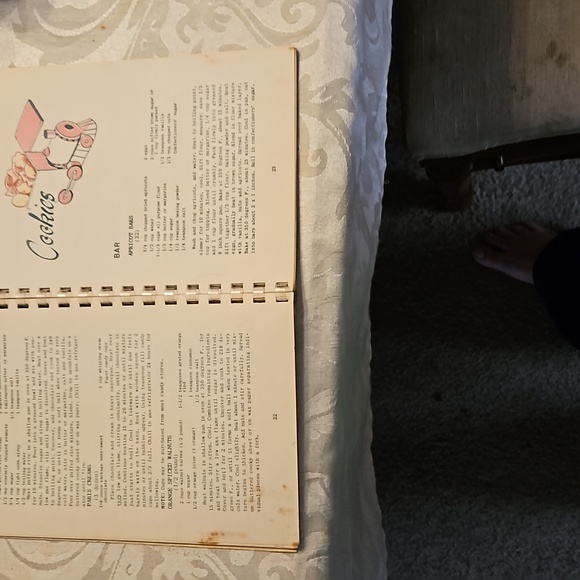 1955 Christmas Greetings Cookbook Vintage - Picture 8 of 10